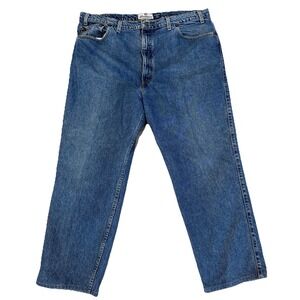 Vintage Levis Jeans Mens 44x30 Blue 540 Relaxed Fit Denim Pants Brown Tab 90s